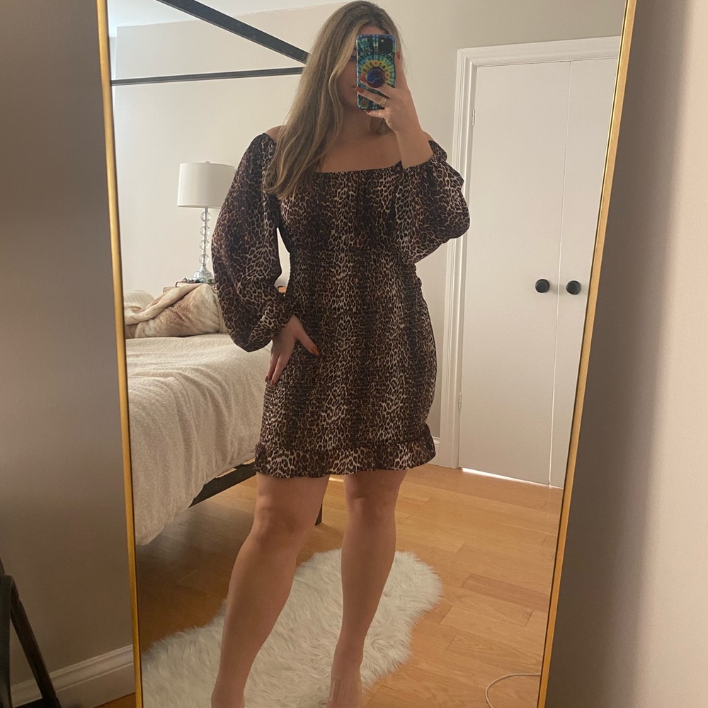 Leopard Print Dress